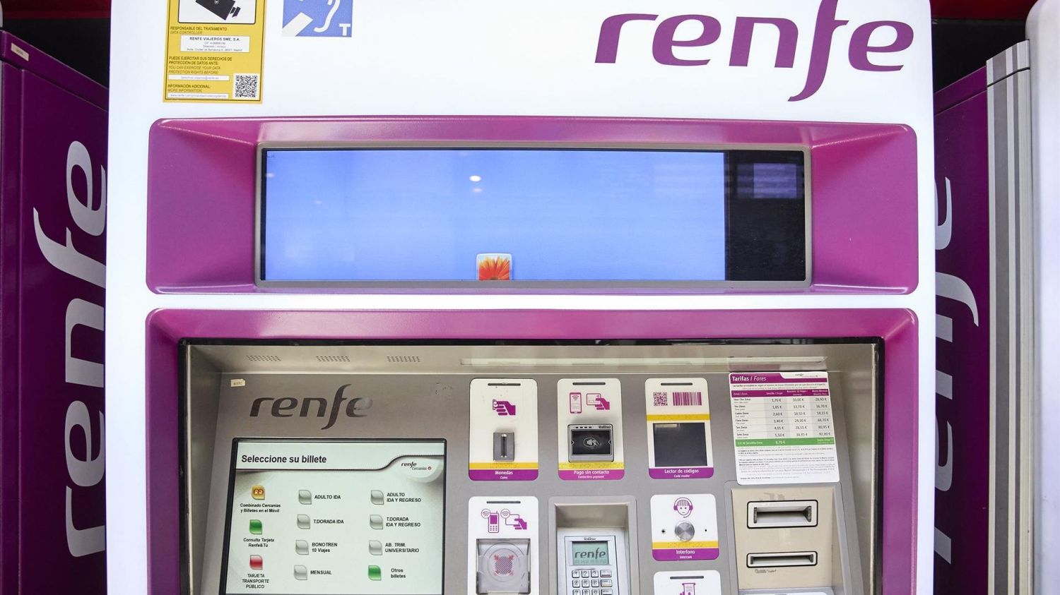 Los usuarios de Renfe podrán adquirir su abono gratuito con fianza a