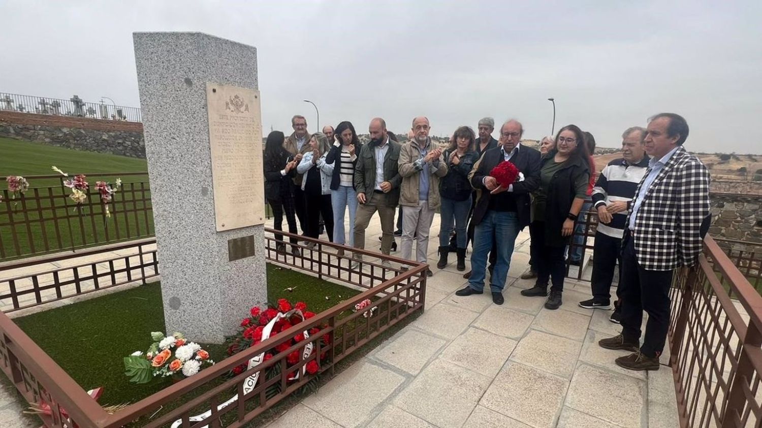 Ofrenda floral PSOE Toledo.