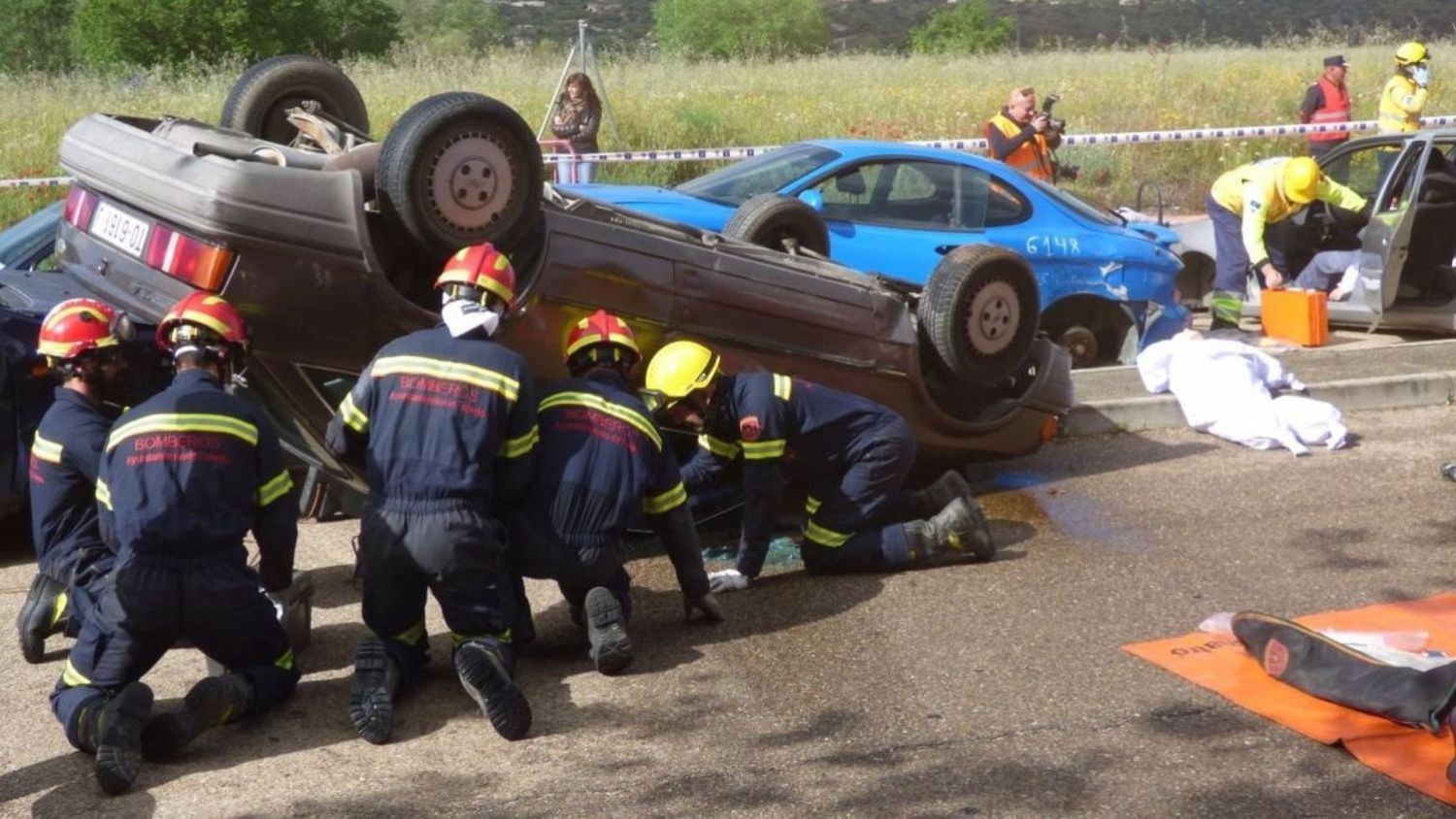 Accidente de tráfico.