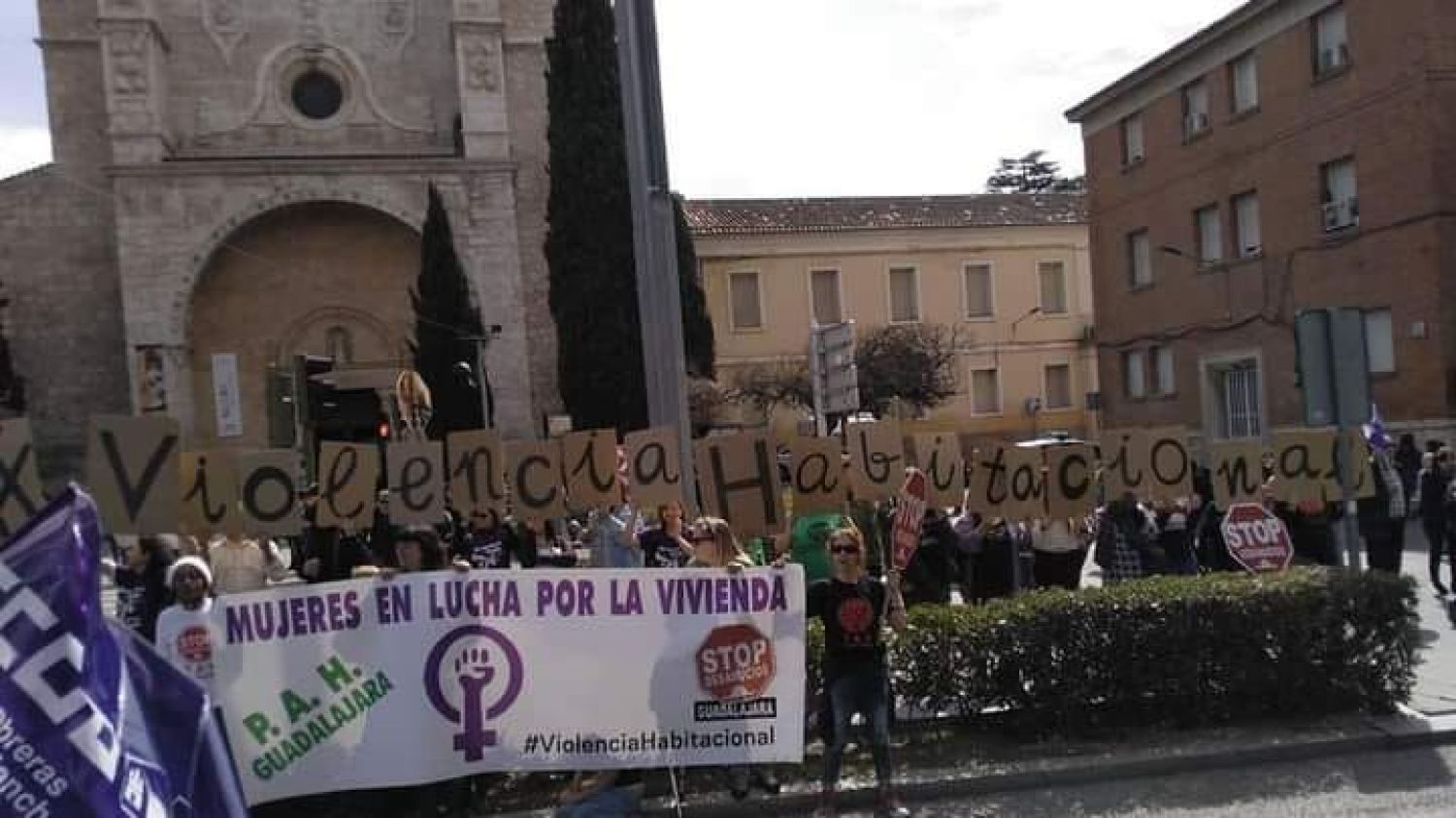 Protesta en Guadalajara.