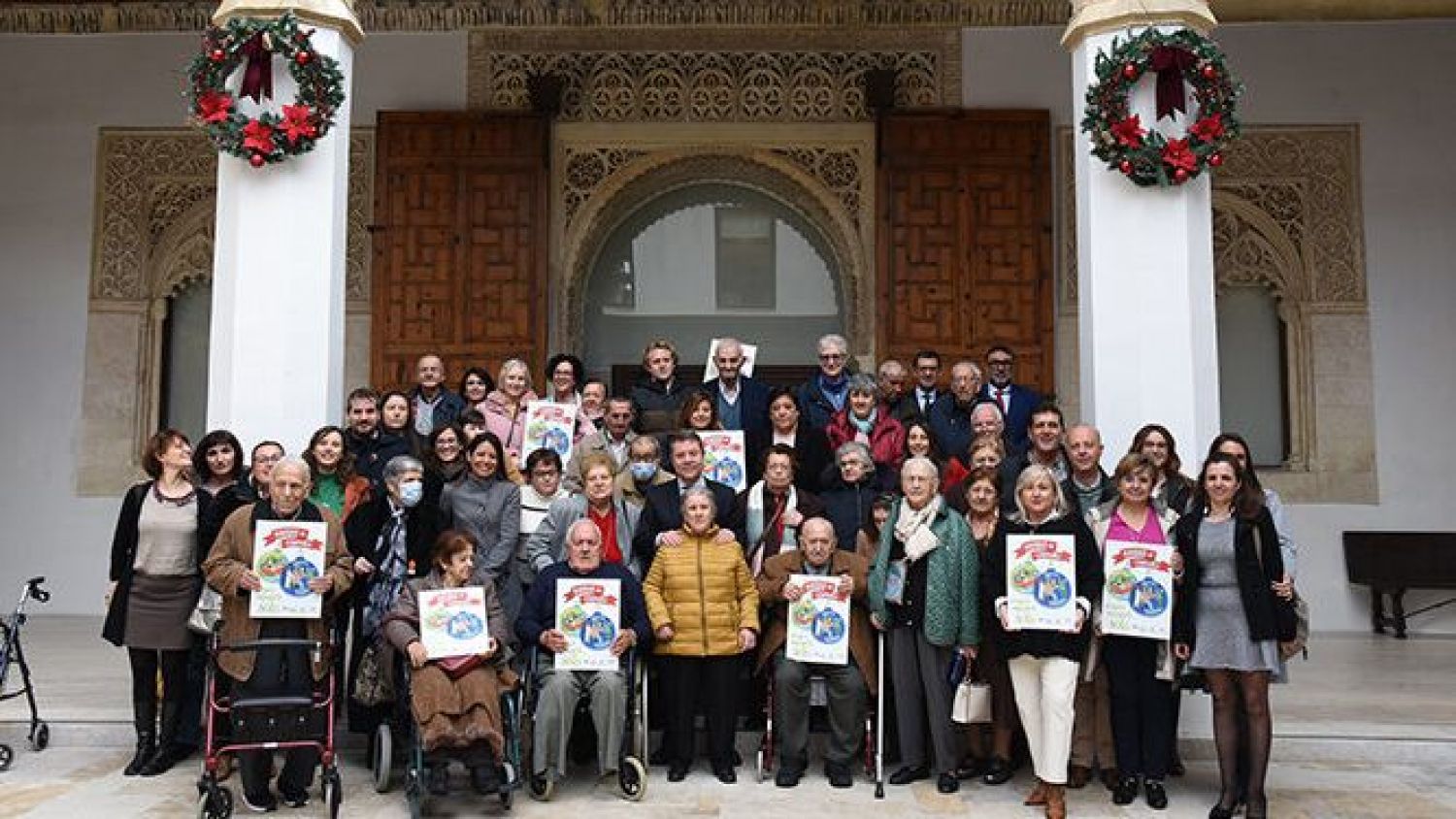 Ningún mayor solo estas Navidades en Castilla-La Mancha.