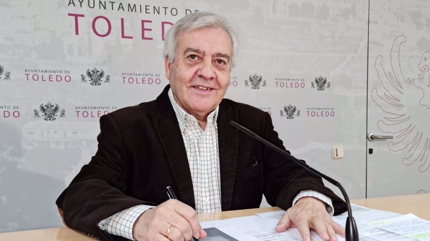 El concejal y presidente del Patronato Deportivo Municipal de Toledo, Juan José Pérez del Pino.