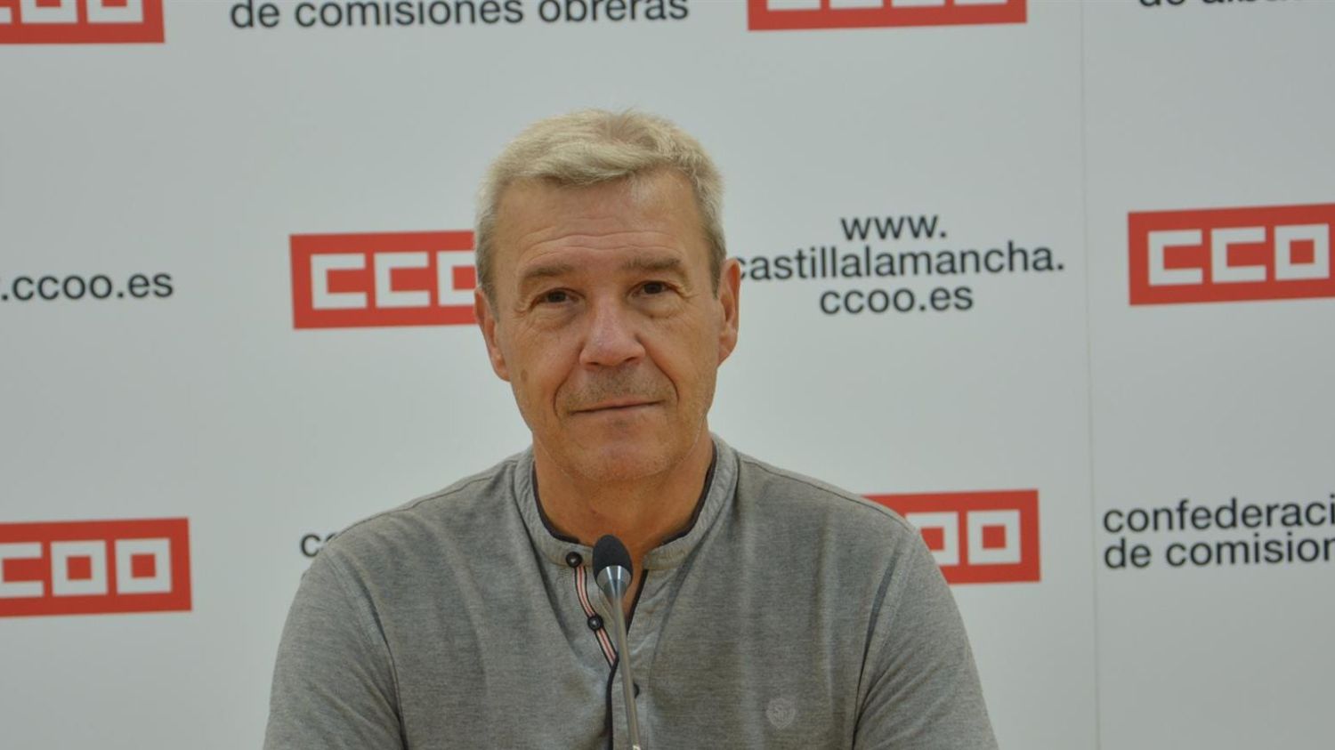 El responsable del sector ferroviario de la FSC CCOO Albacete, José García.