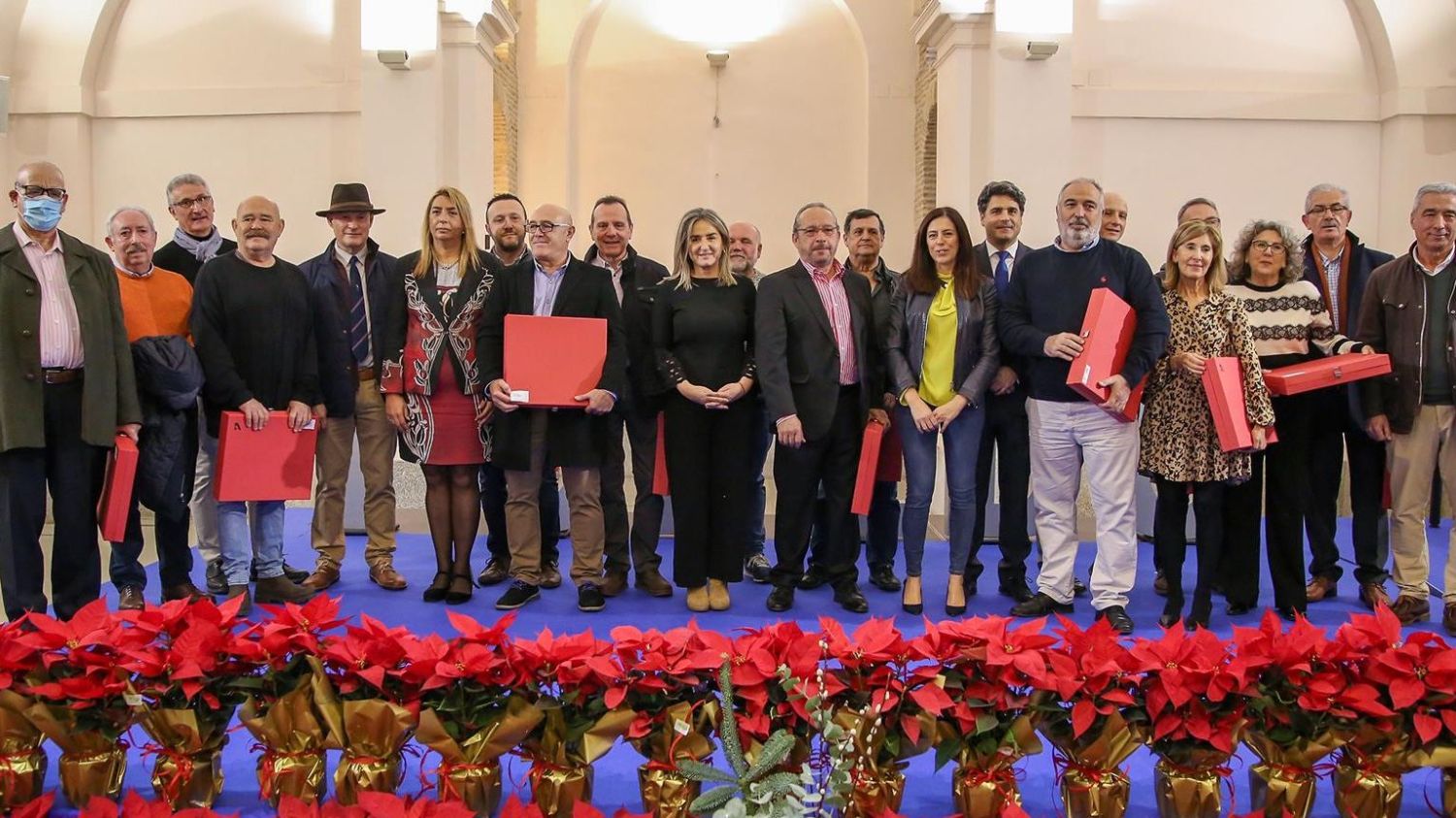 Entrega de reconocimientos a los trabajadores del Ayuntamiento de Toledo jubilados en 2022.