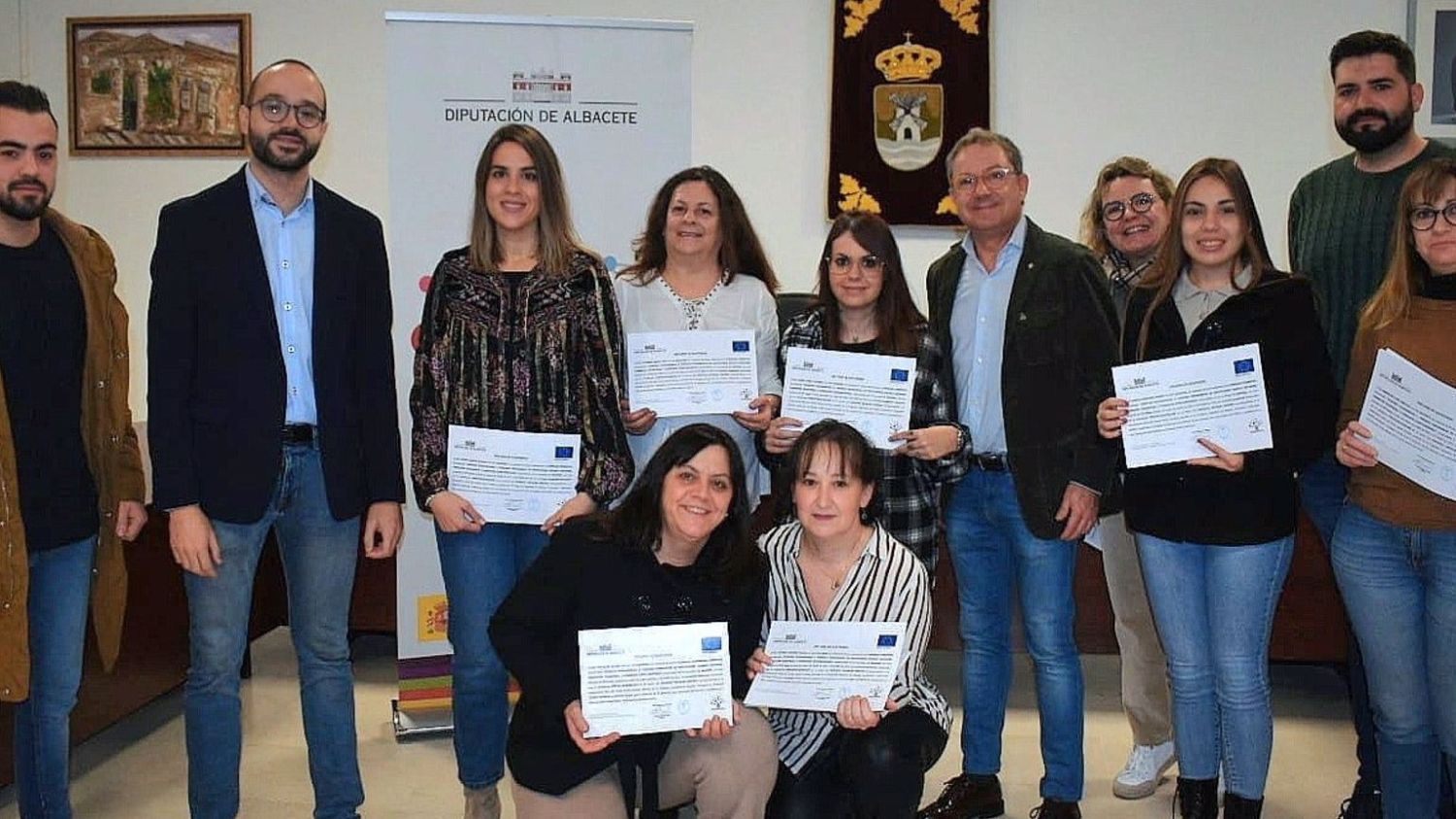 Entrega de diplomas.