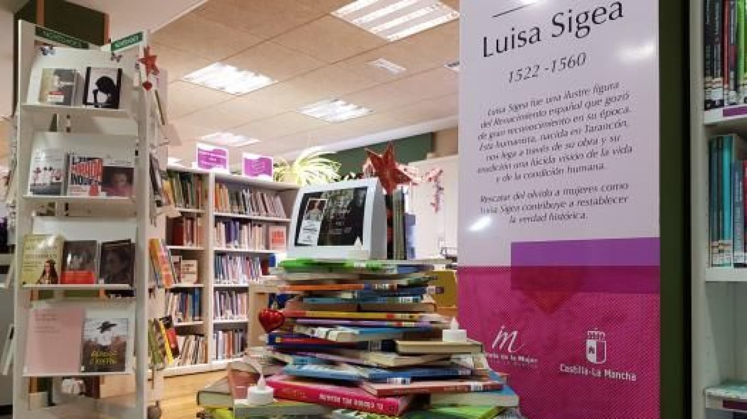 La Biblioteca y Centro de Documentación Luisa Sigea.