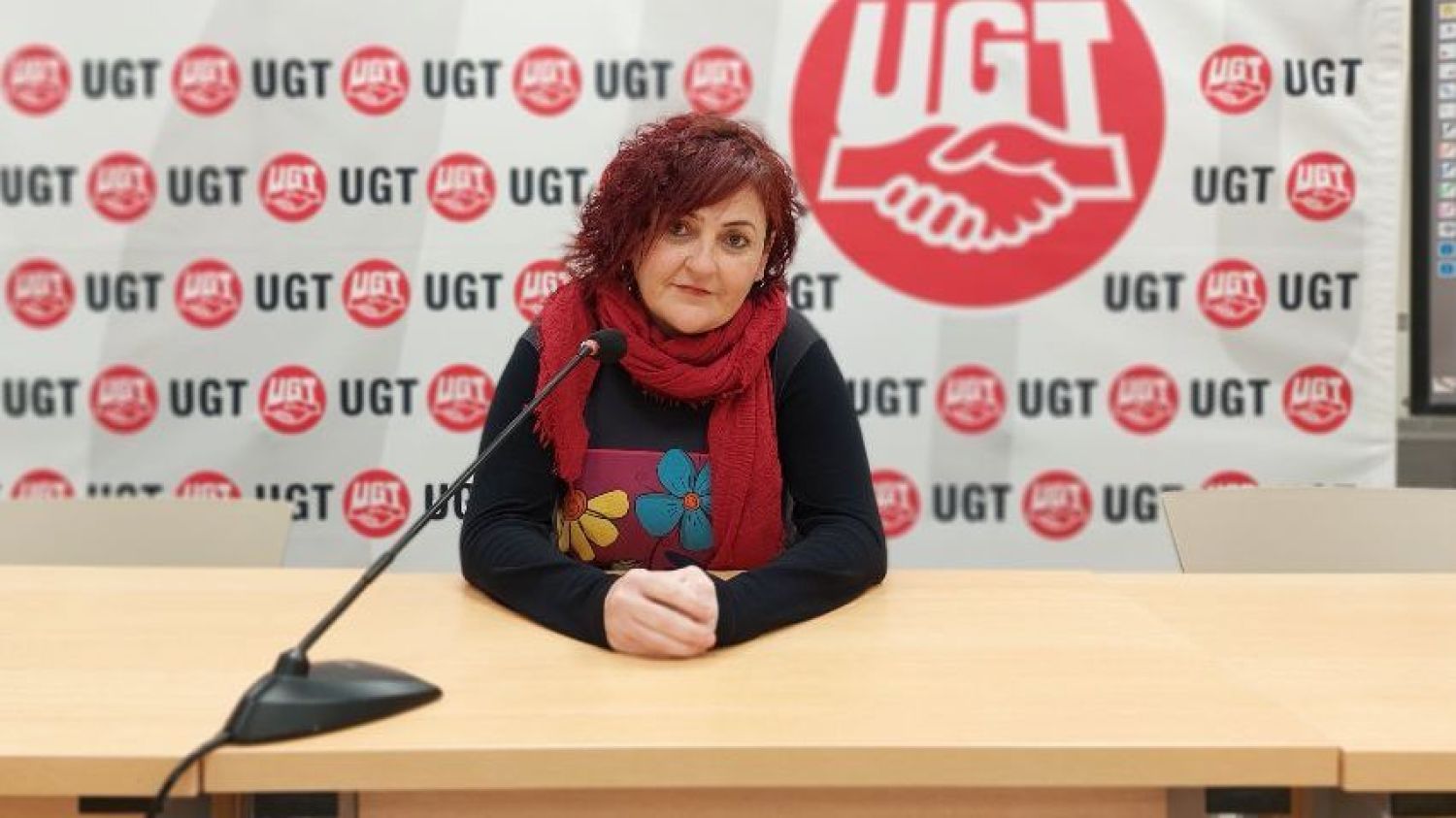 La secretaria de Empleo y Política Sindical de UGT CLM, Isabel Carrascosa.