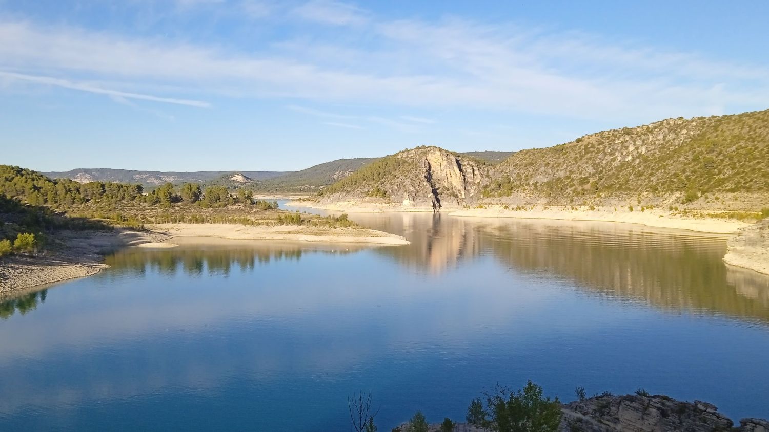 Embalse de Entrepeñas, en Guadalajara.