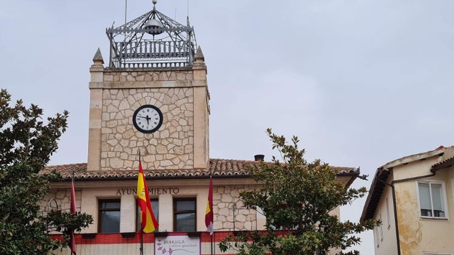 Ayuntamiento de Brihuega, en Guadalajara.