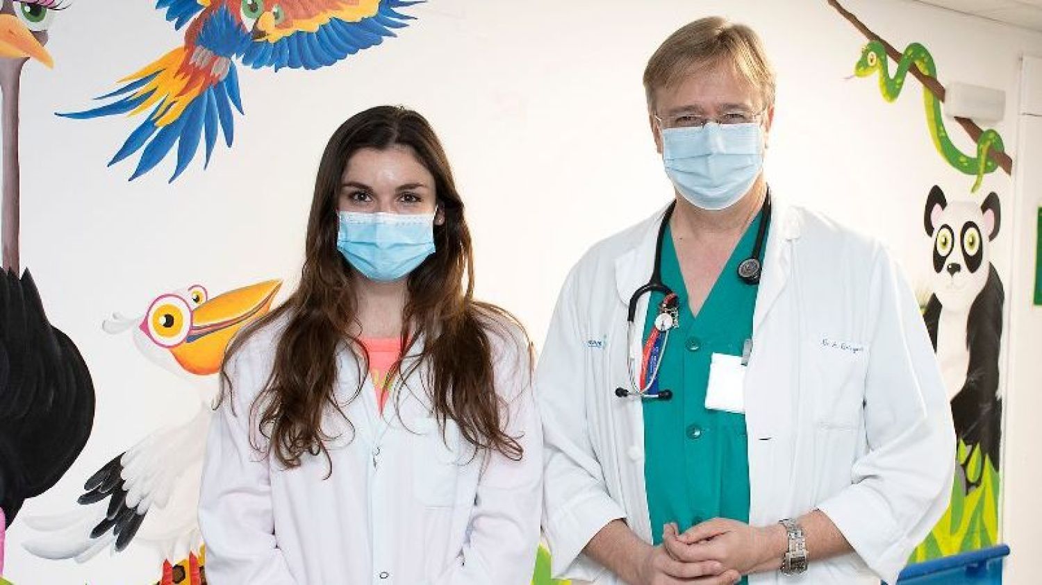 Representantes del servicio de pediatría de Guadalajara.