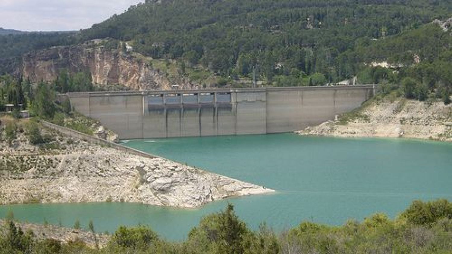 Embalse de Entrepeñas, en Guadalajara.