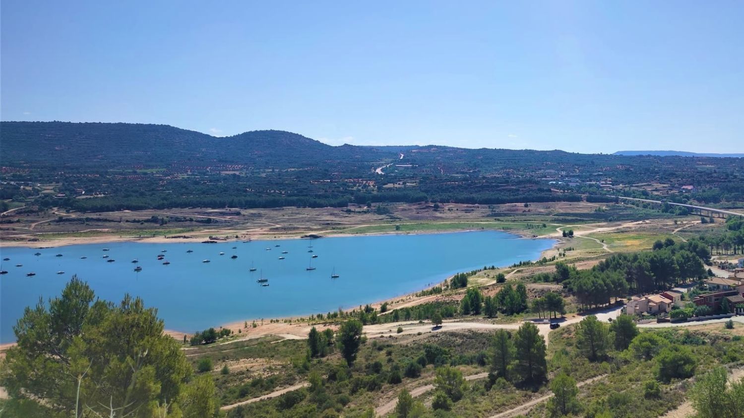 Embalse de Entrepeñas, en Guadalajara.