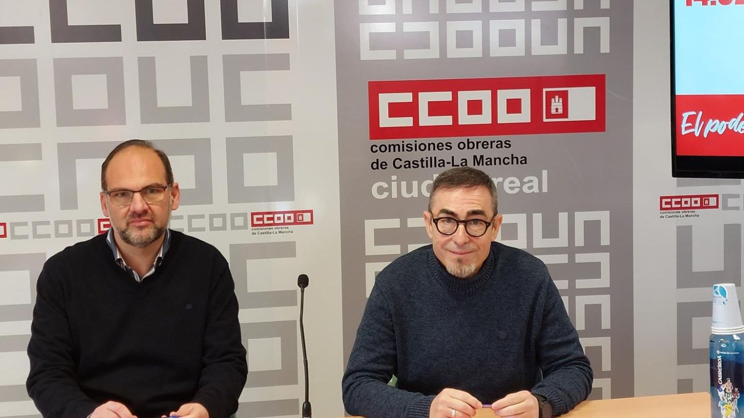 El secretario general de CCOO, Paco de la Rosa.