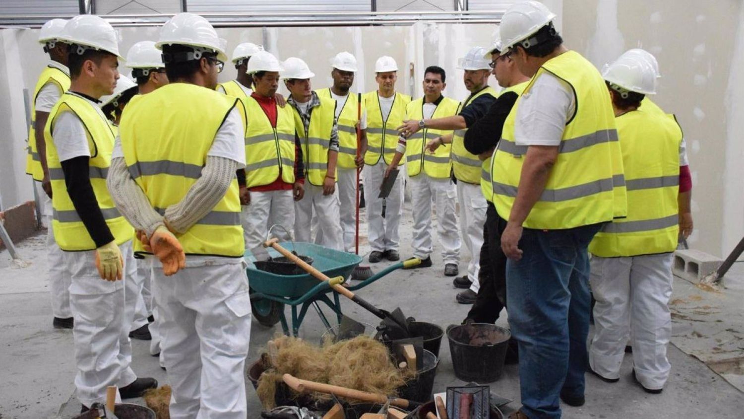 Trabajadores de Castilla-La Mancha.