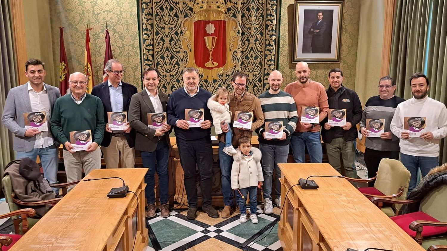 Presentación de la Guía Gastronómica con motivo de Cuenca como Capital Española de la Gastronomía.