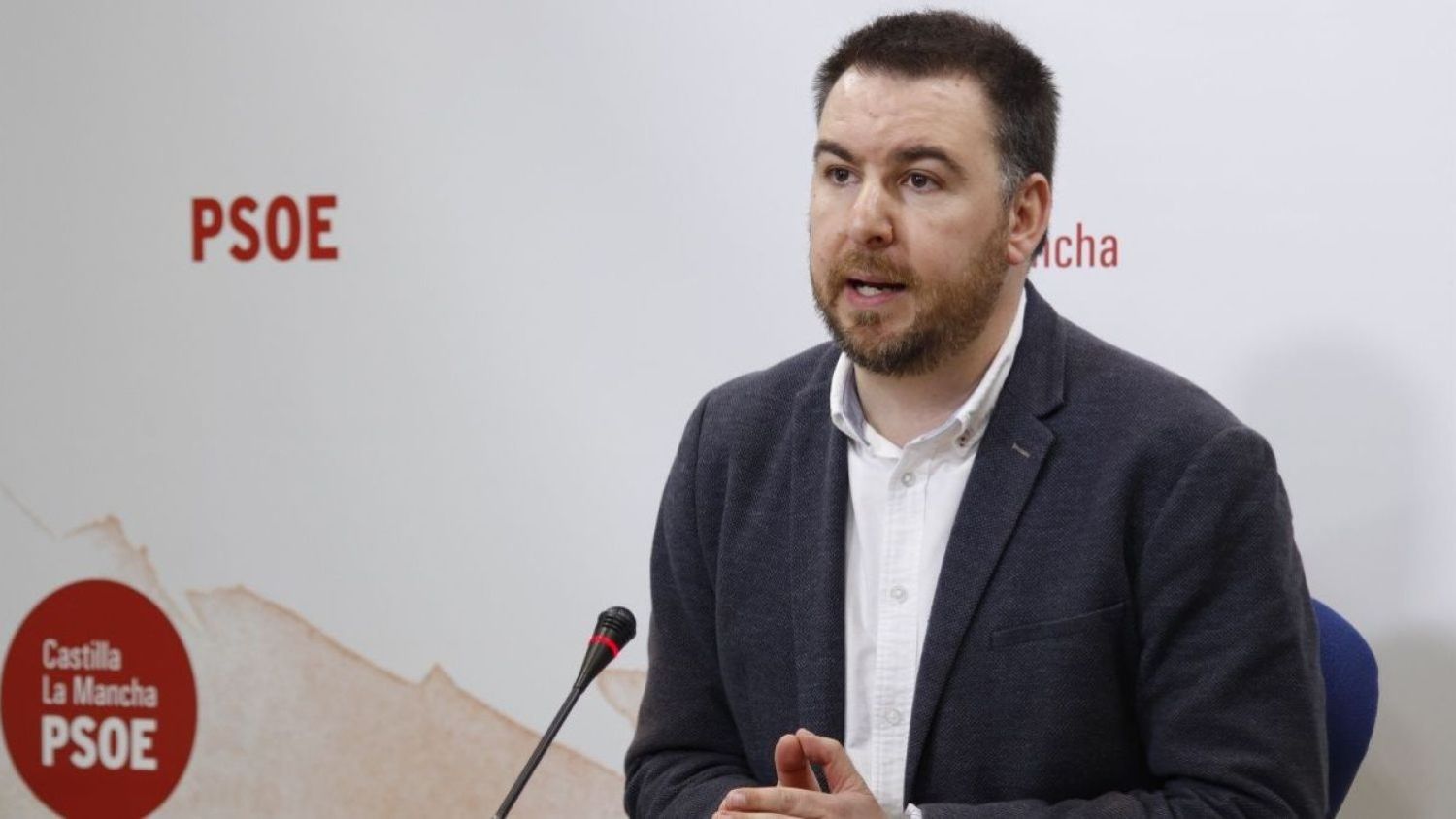 El diputado del grupo socialista en las Cortes de Castilla-La Mancha Antonio Sánchez Requena.