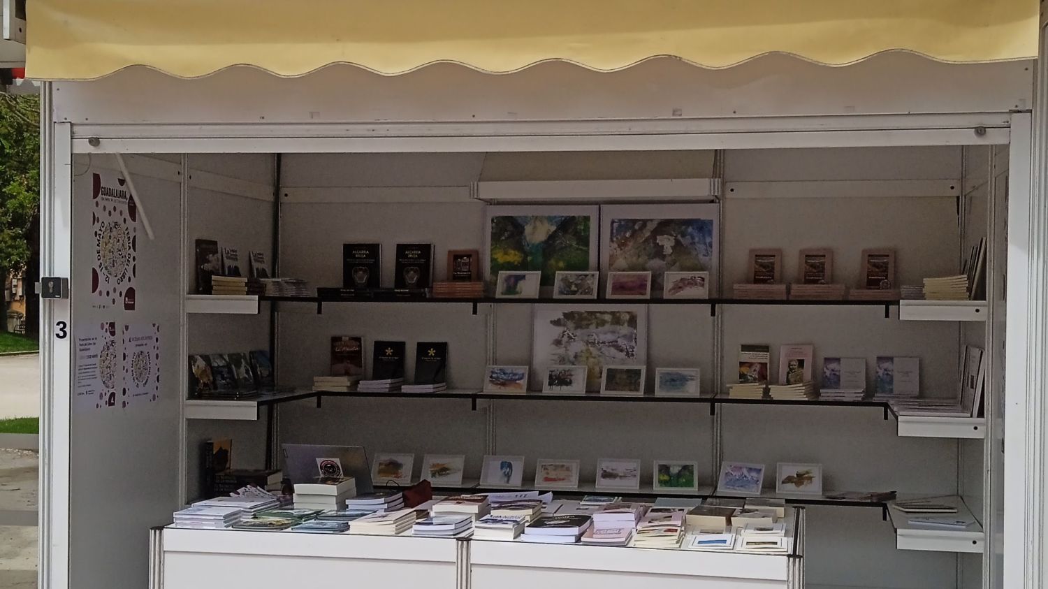 Feria del libro de Guadalajara, España.