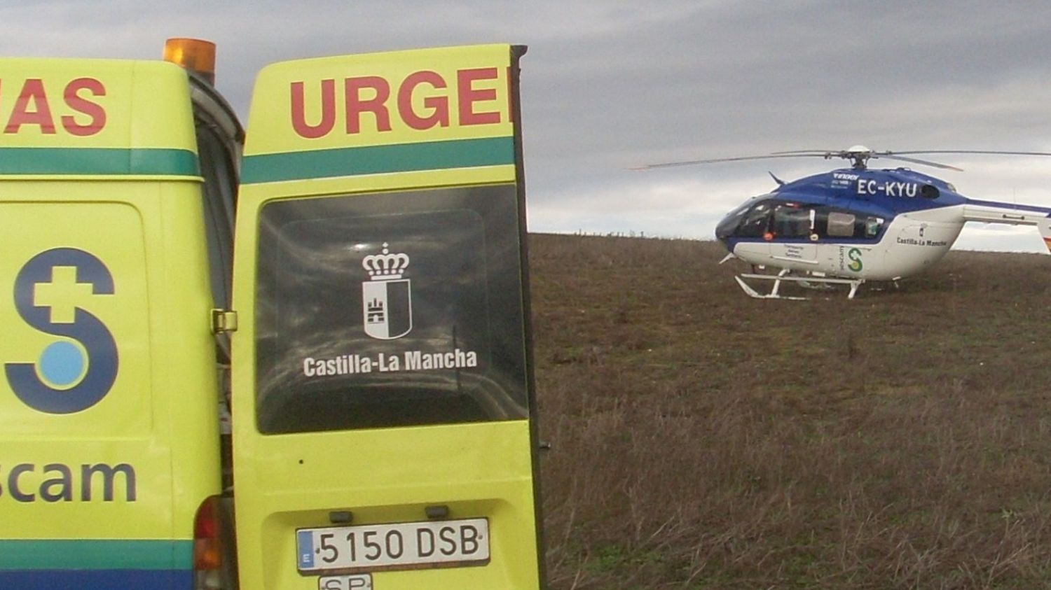 Helicóptero medicalizado.