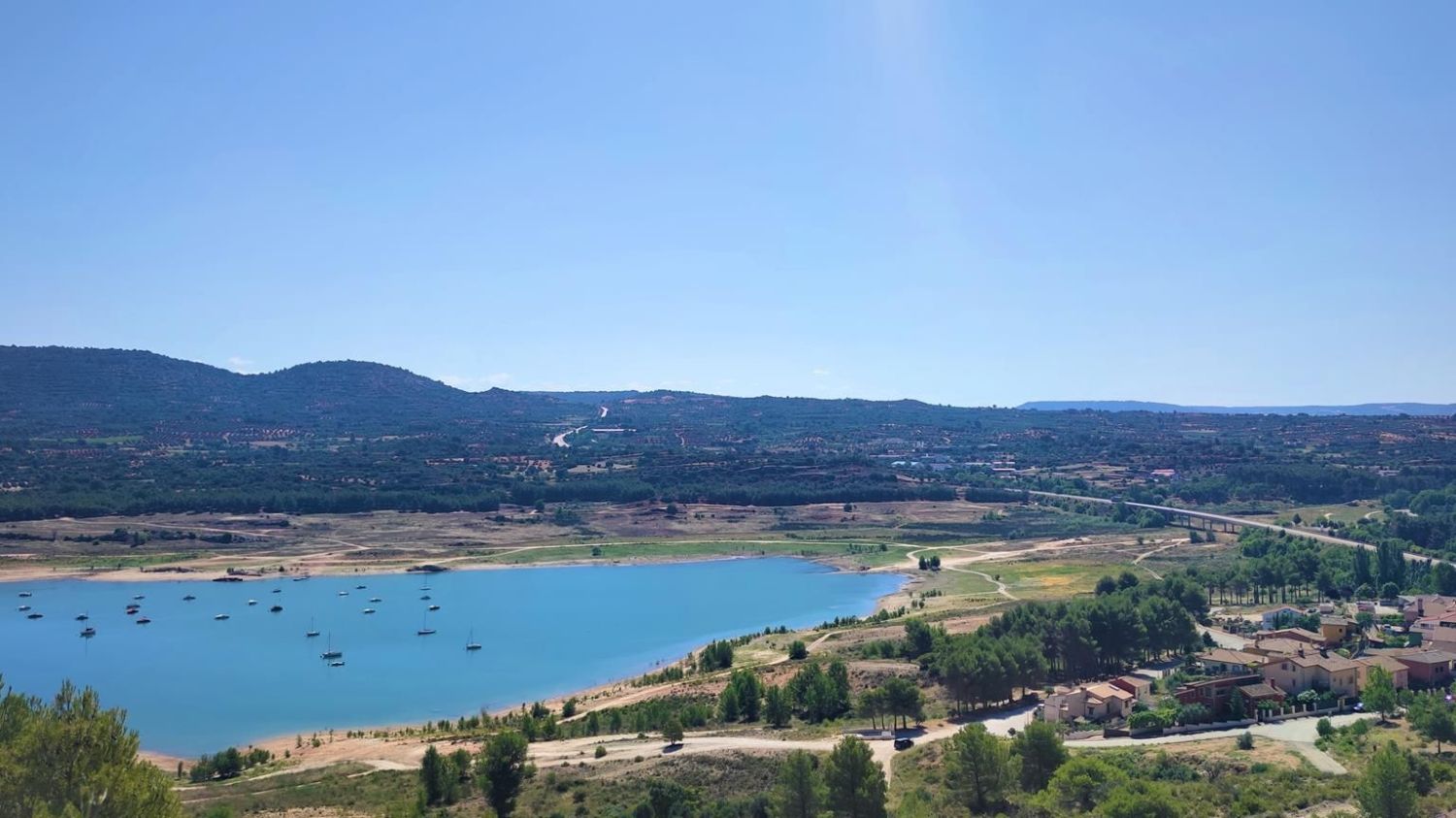 Embalse de Entrepeñas, en Guadalajara.