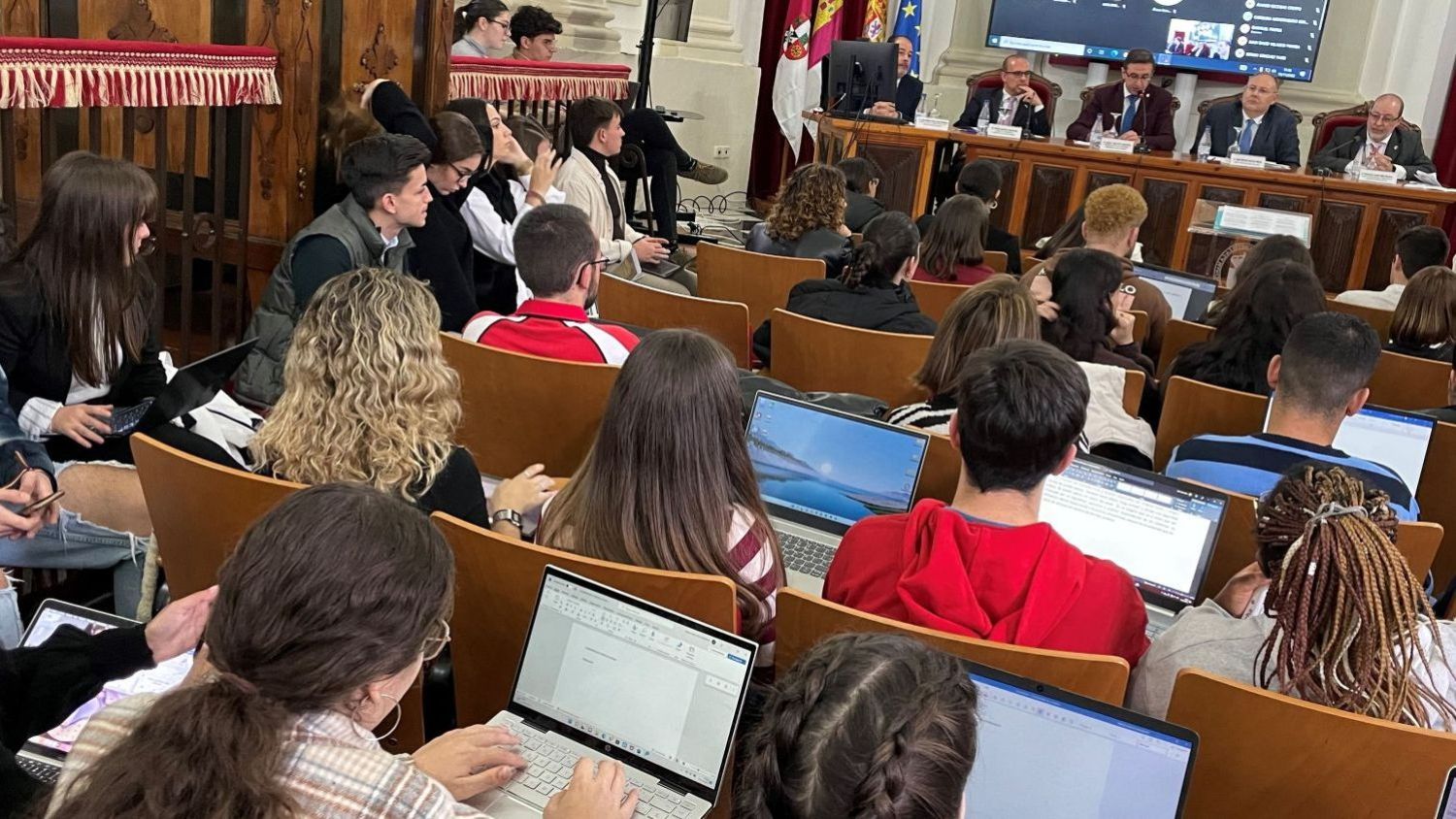 Estudiantes de Castilla-La Mancha.