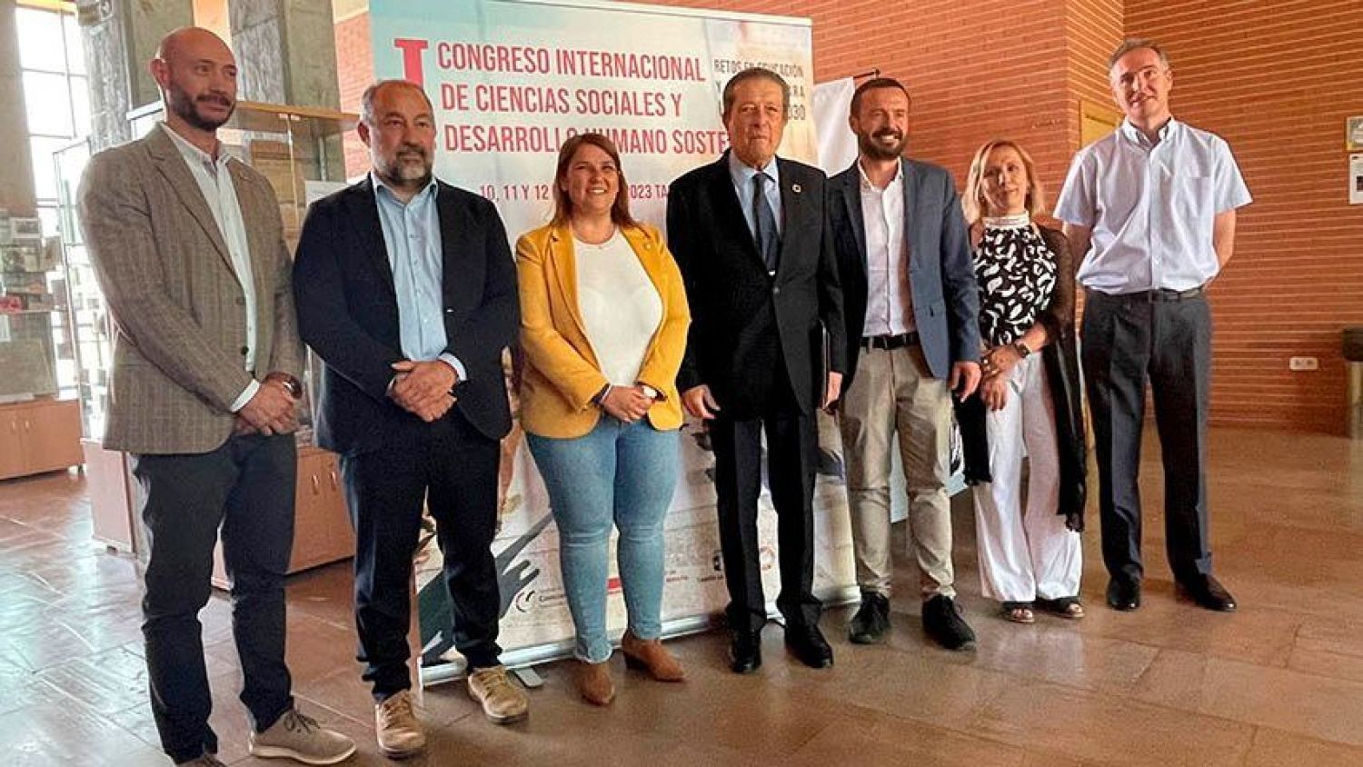 En la inauguración del I Congreso Internacional de Ciencias Sociales y Desarrollo Humano Sostenible.