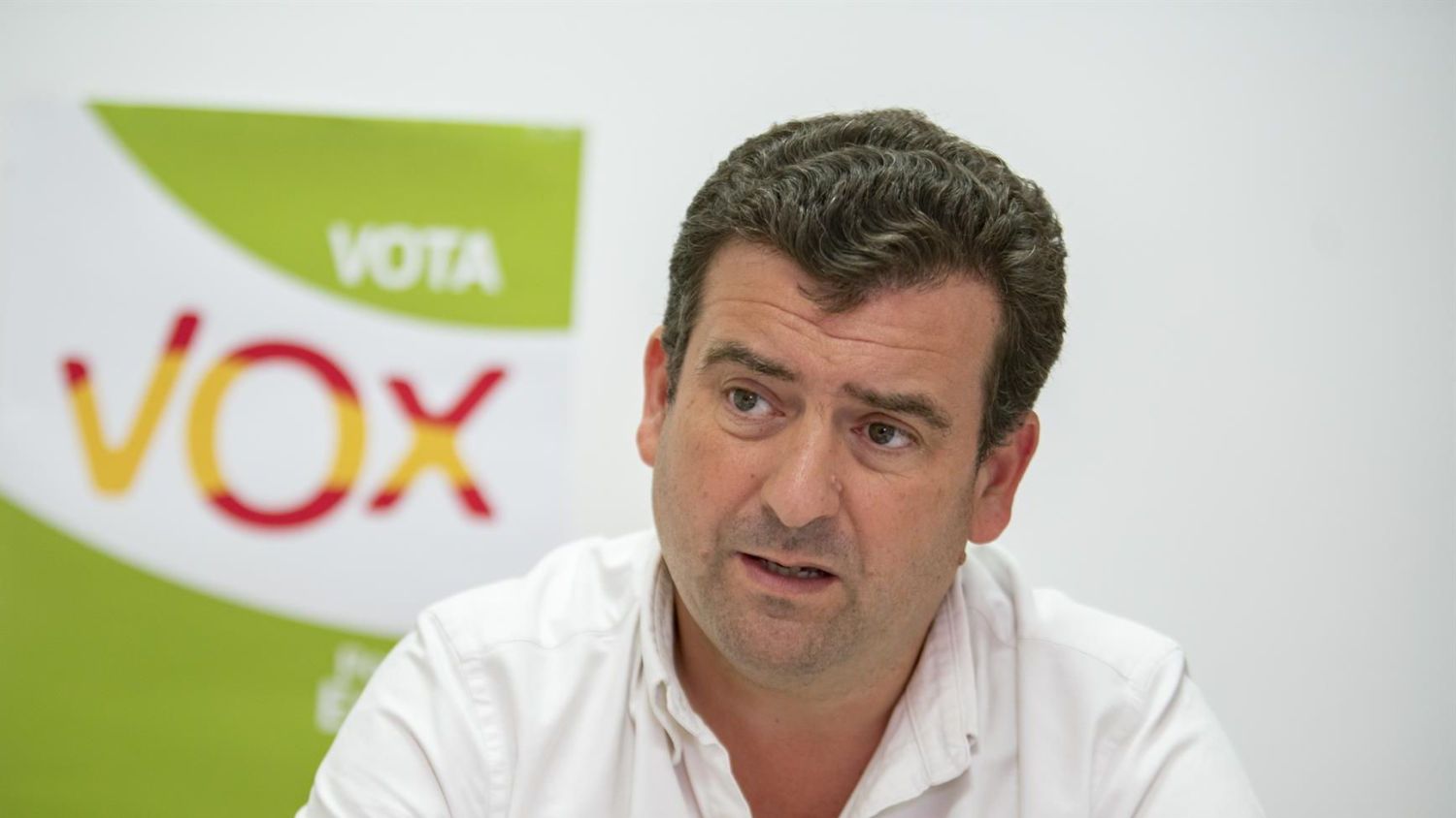 El candidato de Vox por Ciudad Real, Ricardo Chamorro.