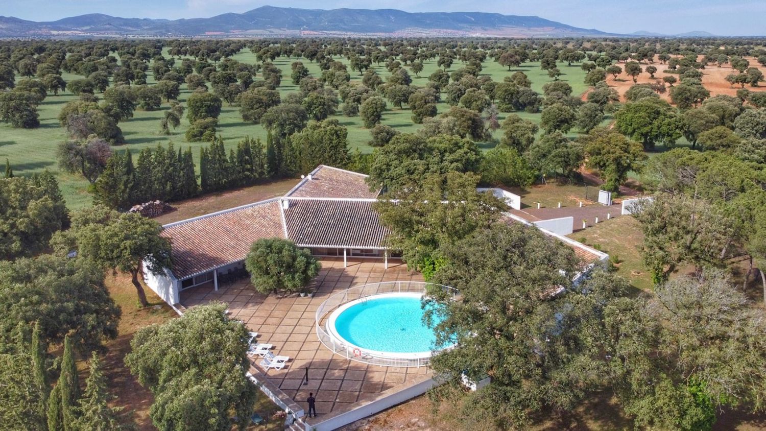 Casa del Príncipe en la Dehesa de Zacatena de Daimiel.