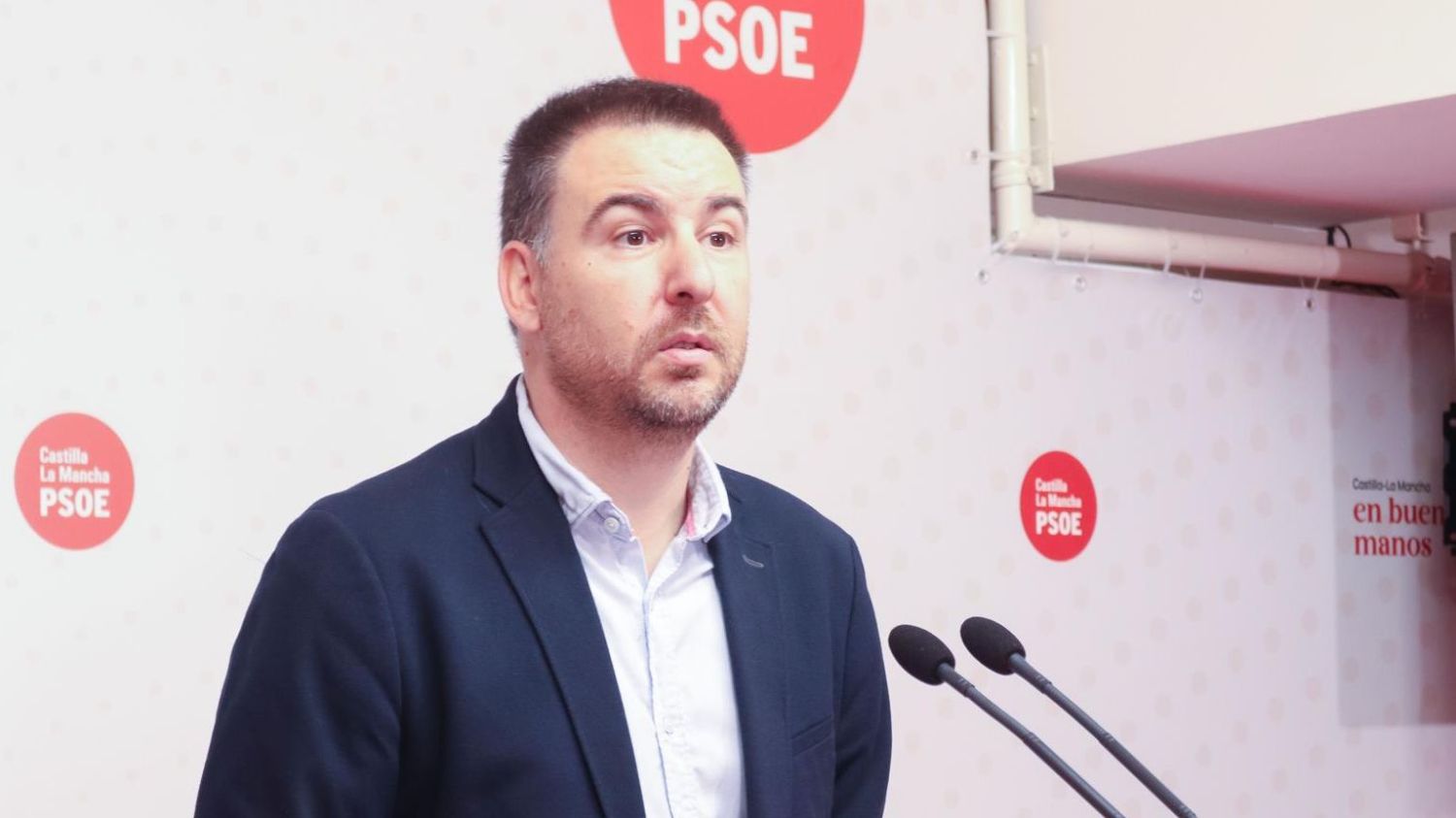 El diputado del PSOE en las Cortes de CLM Antonio Sánchez Requena.