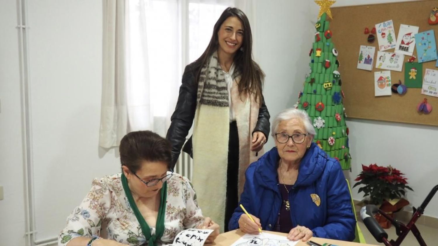 Social Security is developing the “Christmas in the Company” program.  No Mayor Alone” with 180 participants (Castilla-La Mancha, Society)