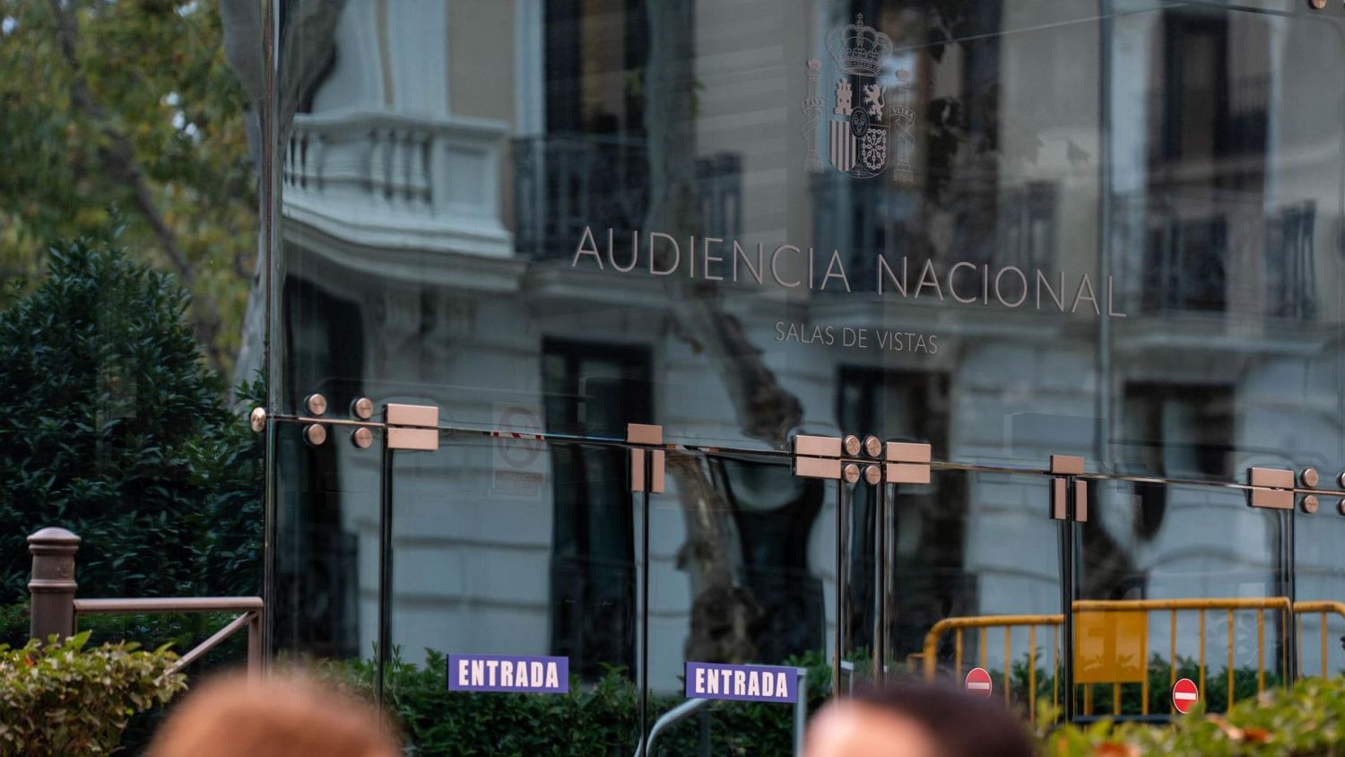 Entrada de la Audiencia Nacional, a 21 de noviembre de 2024, en Madrid (España). - Matias Chiofalo - Europa Press