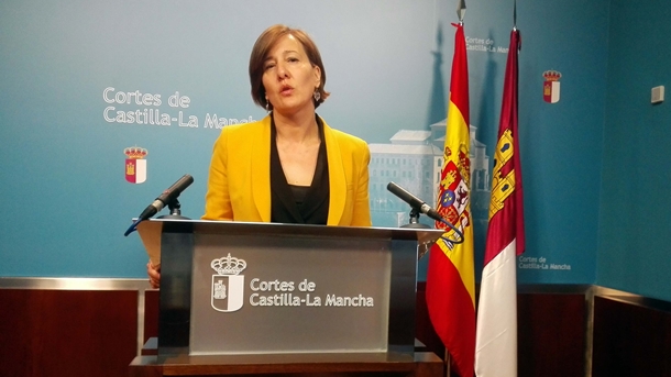 Blanca Fernández, este jueves