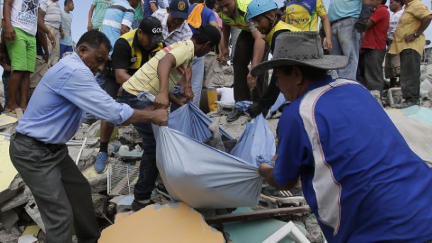 Terremoto en Ecuador